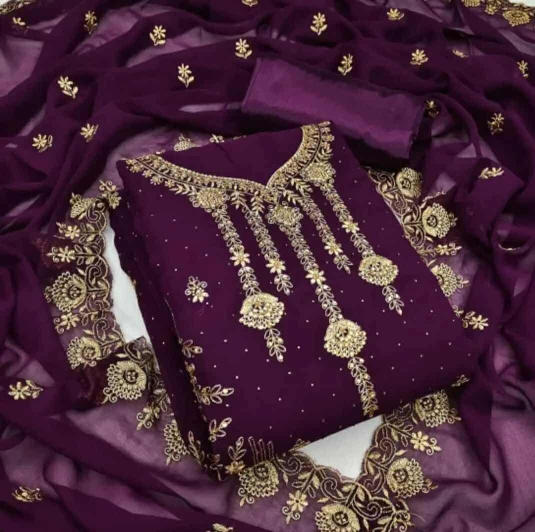 জর্জেট ফোরপিচ কালেকশন🌸